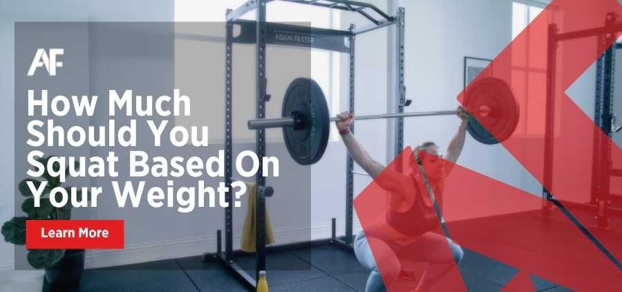 How much should you be able to squat based on your weight and age