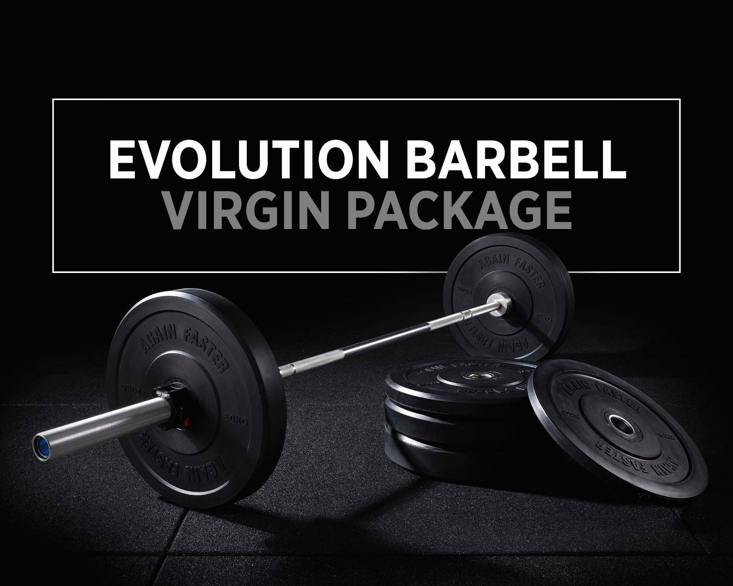 Again Faster UK Evolution Barbell & Virgin Bumper Package Model reference · choose options at retailer
