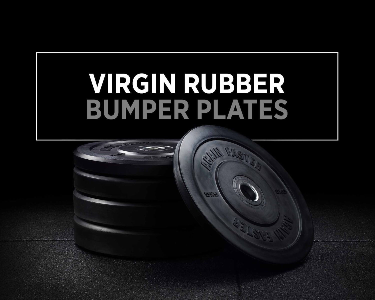 Again Faster Again Faster® Virgin Rubber Bumper Plates Model reference · choose options at retailer