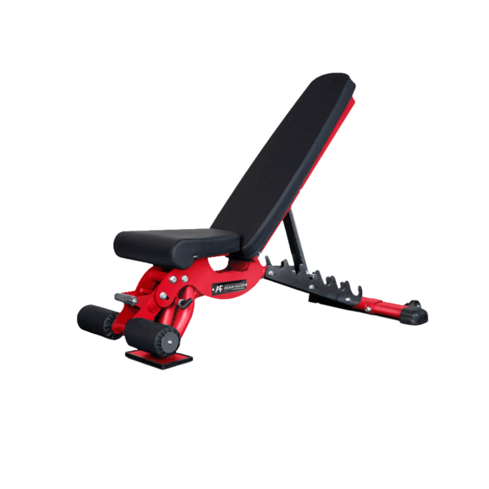 Red workout bench sale