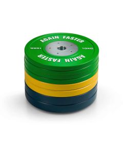 110kg Competition Bumper Plate Package