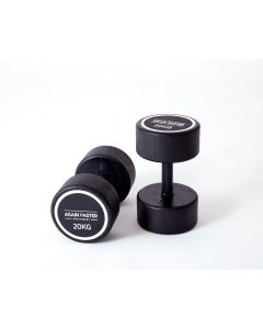 Again Faster Rubber Coated Round Dumbbells
