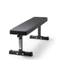 Again Faster® Team Flat Bench - Black