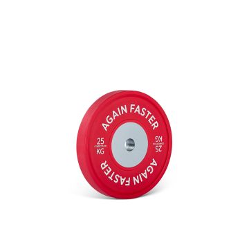 Again Faster® Competition Bumper Plates (pair) – 25KG 