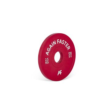 2.5kg fractional plate in red