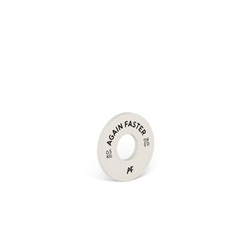 0.5kg fractional plate in white