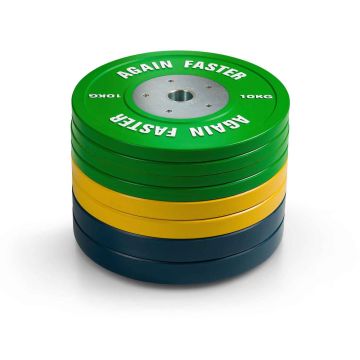 110kg Competition Bumper Plate Package