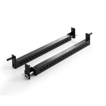 Competition Power Rack Flip Down Safety Spotter Arms