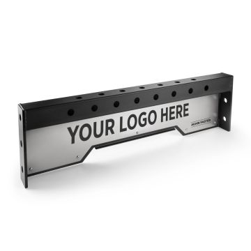 Competition Rack Custom Logo Plate Crossmember - showing where your logo would be
