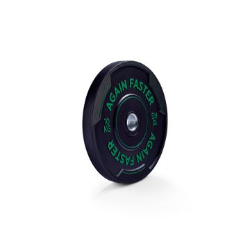 Again Faster Black Dynamic Weight Plates 10kg (Pair)