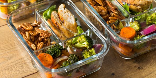 healthy pre-prepped meals